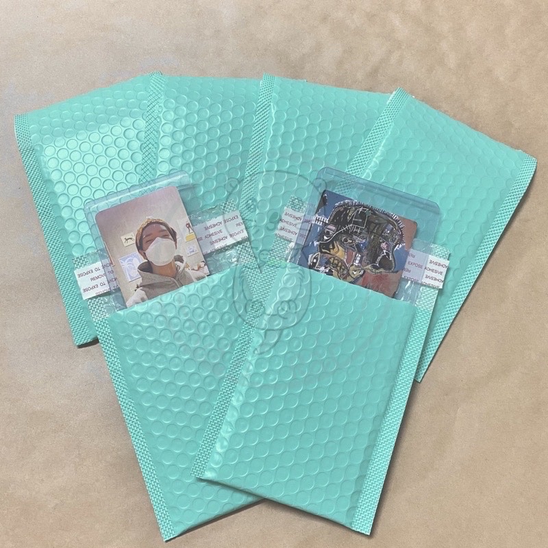 5 Túi chống sốc - Bubble wrap gói card, postcard an toàn
