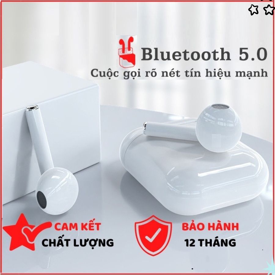 Tai Nghe Bluetooth Công Nghệ Mới Âm Thanh Sống Động Không Dây J12 Phiên Chuẩn Bản Quốc Tế - J12_Trang- Dongocdanymzx9599