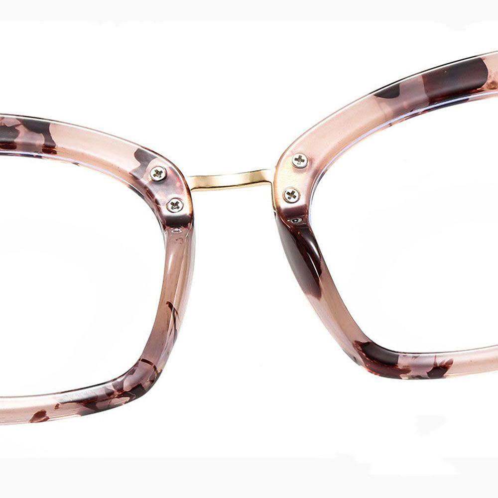 Kính Mát Gọng Mắt Mèo Trong Suốt WMES15H Phong Cách Cổ Điển Thời Trang Cho Nam Và Nữ