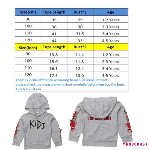 NNB-Emmababy Boys Girls Hoodie Hoody Sweatshirt Sweater Hooded Print Vintage