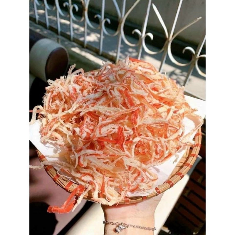 Mực xé sợi hấp nước cốt dừa - Hũ 300g | BigBuy360 - bigbuy360.vn