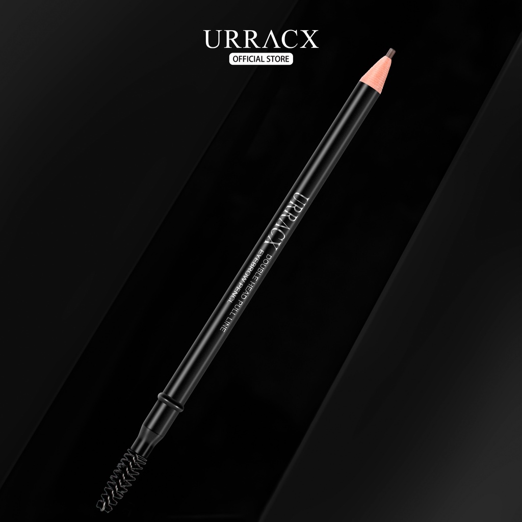 URRACX Chì xé kẻ mày cứng phẩy sợi Eyebrow Pencil xé chống thấm nước lâu trôi nhiều màu
