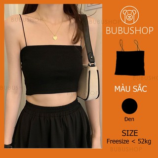 Áo bún hai dây, áo croptop, áo hai dây nữ sexy BUBUSHOP