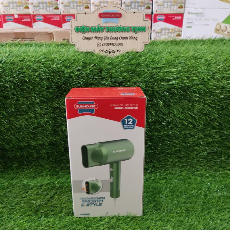 Máy sấy tóc SUNHOUSE SHD2315 công suất 2000w hàng chính hãng giá tốt