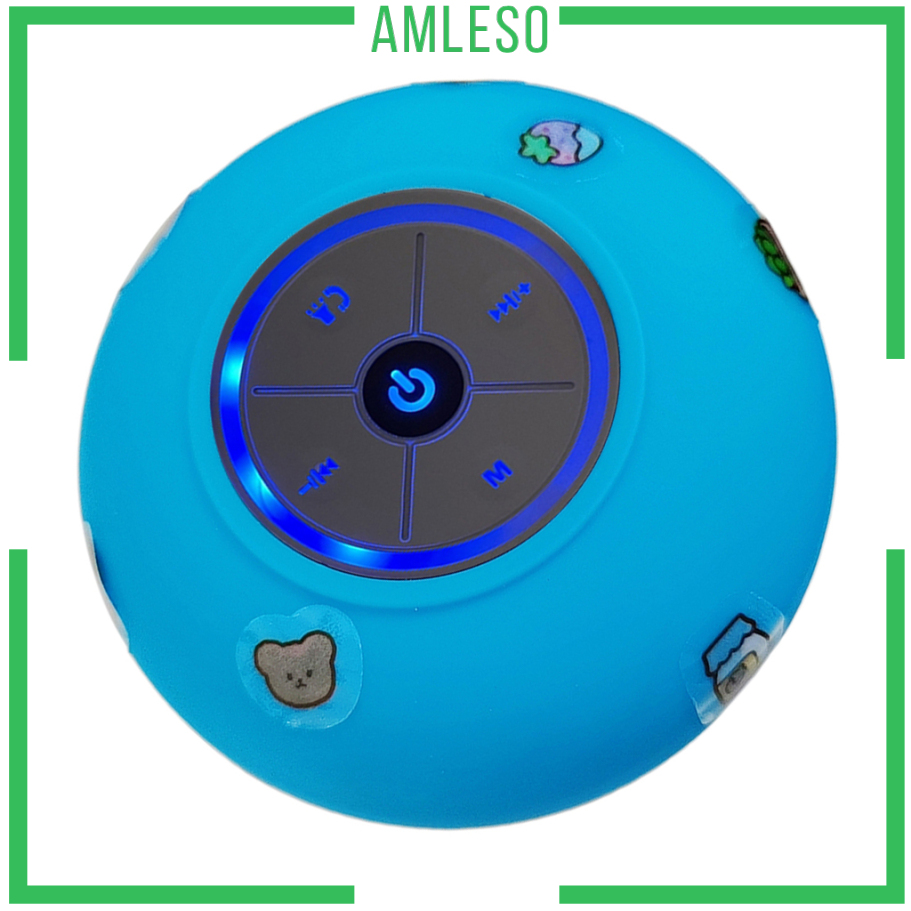 [AMLESO]Bluetooth Shower Speaker Certified Waterproof Wireless