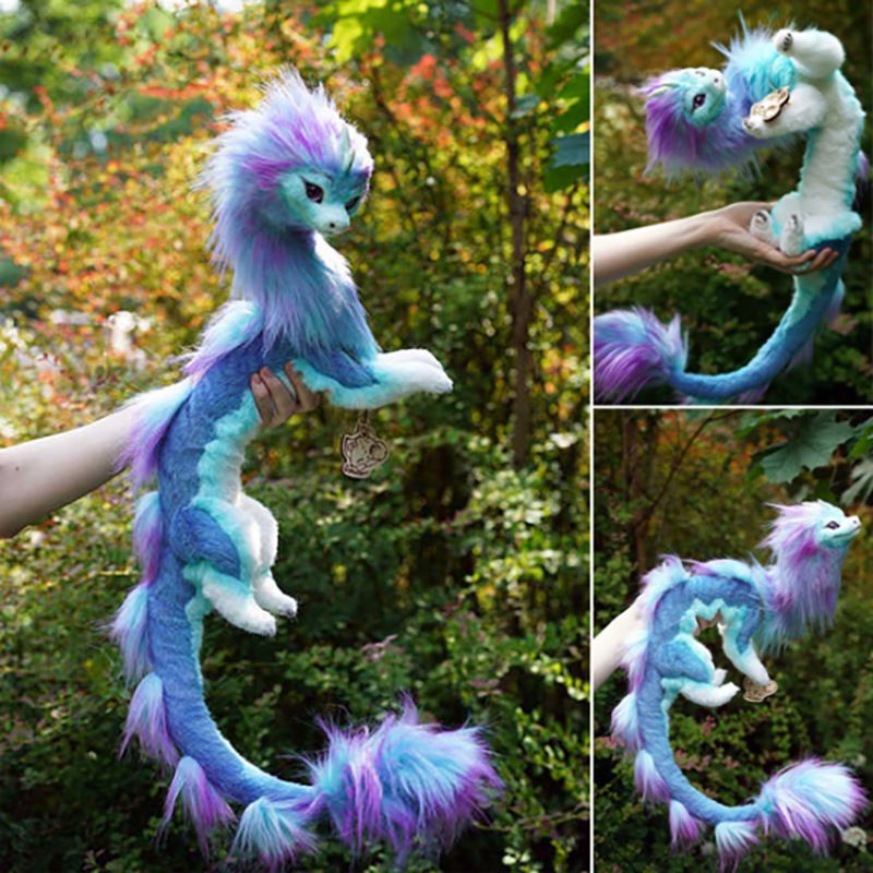 Ready Stock 50cm Disney Raya and the Last Dragon Sisu Plush Toy Soft Stuffed Animal Dolls kid gift