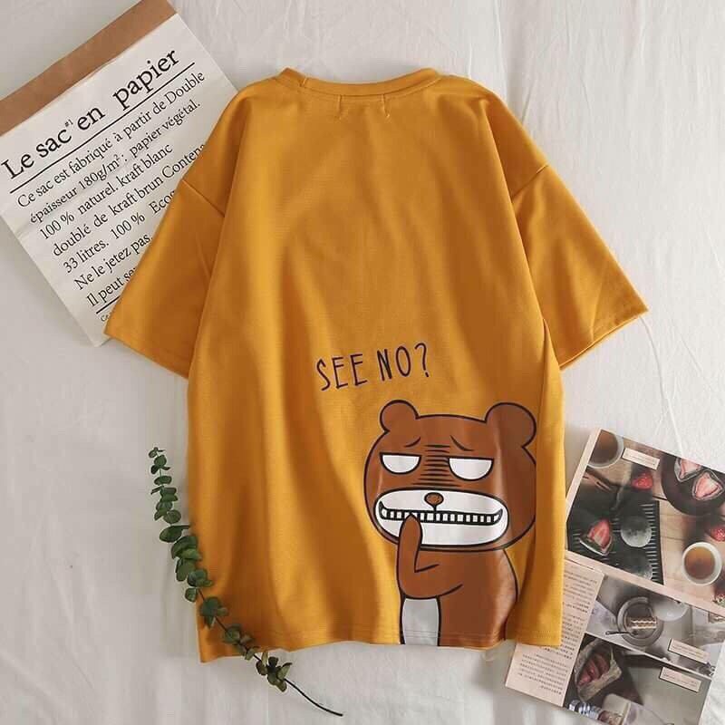 Áo thun tay lỡ in 2 mặt | BigBuy360 - bigbuy360.vn