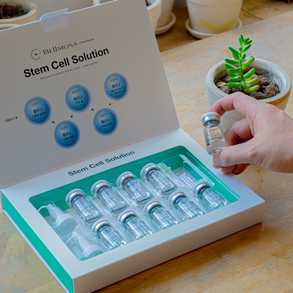 [FOLLOW GIẢM 20K]Tế bào gốc giúp tái tạo, phát triển tế bào da mới, làm dịu và trắng sáng da Bellmona Stem Cell Solution | BigBuy360 - bigbuy360.vn