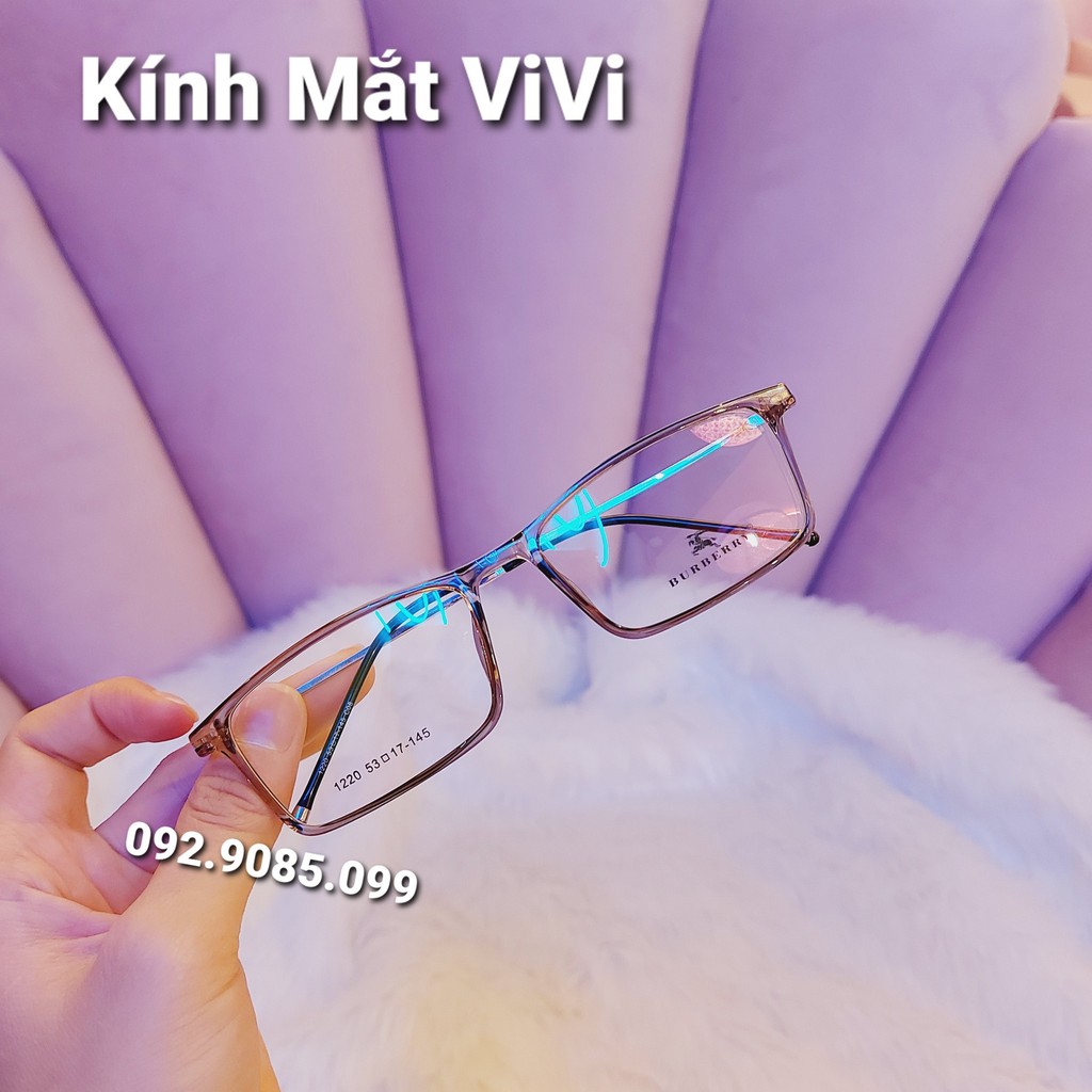 Gọng kính cận dáng vuông nhỏ - thanh mảnh - KÍNH MẮT VIVI + Nhận cắt cận viễn loạn