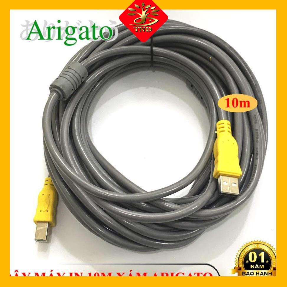 DÂY MÁY IN 10M XÁM ARIGATO ARIGATO Đảm Bảo Chất Lượng.DMIX3