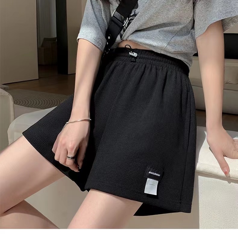 Quần ngắn ống rộng Trọng Lượng Nhẹ Thời Trang Mùa Hè 2022 Phong Cách Hàn Quốc Cho Nữ