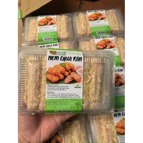 Nem chua rán ngon- hộp 20 que