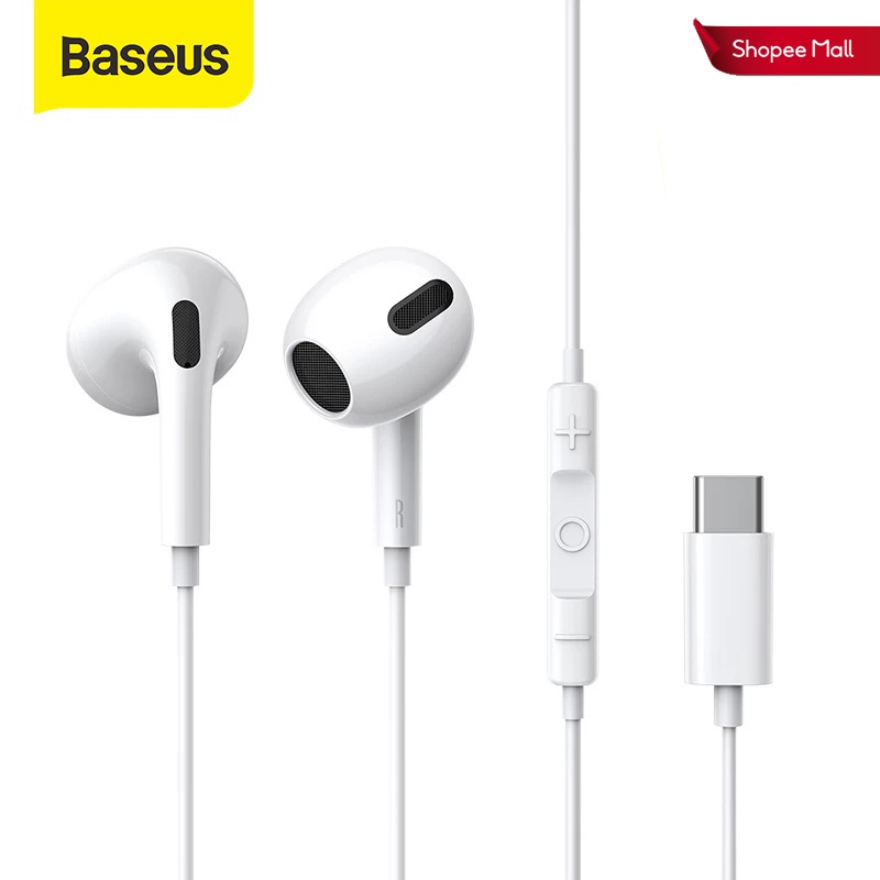 Tai nghe BASEUS C17 Type-C có dây có mic cho điện thoại thông minh