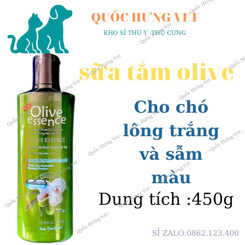 Sữa Tắm Olive dành riêng cho chó mèo