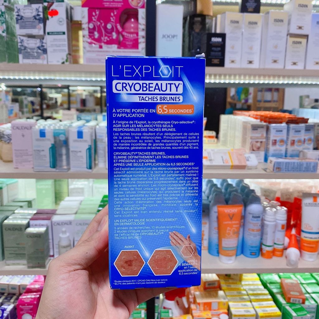 Máy xoá bỏ đốm nâu cho tay CRYOTHERAPY