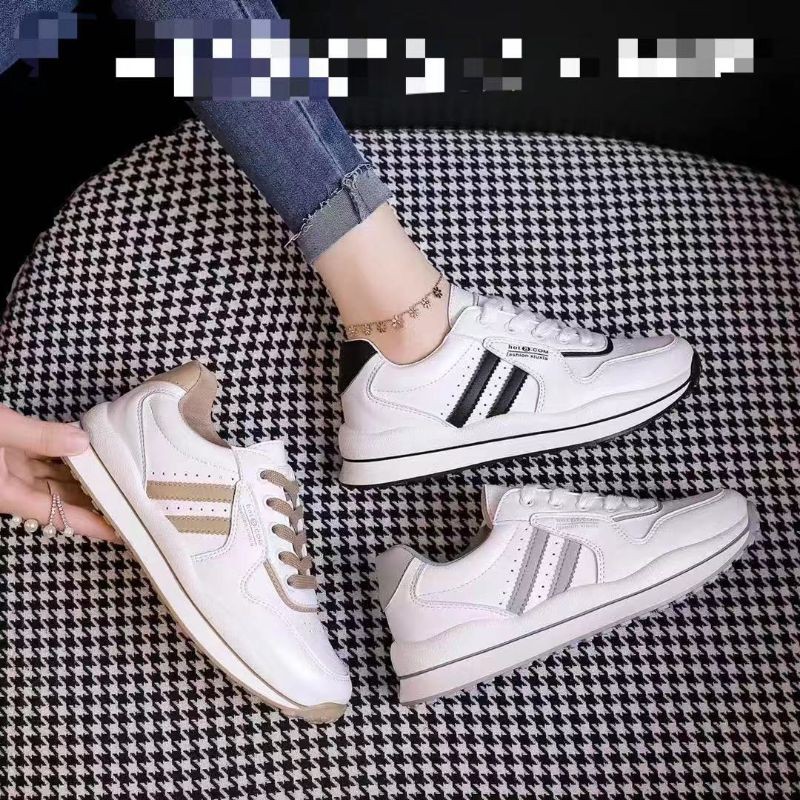 GIÀY THỂ THAO NỮ 2 VẠCH NGANG THỜI TRANG NỮ TRẺ TRUNG NĂNG ĐỘNG