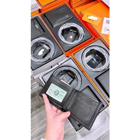 Set ví thắt lưng nam fullbox da cao cấp bền đẹp sang trọng làm quà tặng sinh nhật cho nam DUYÊN CƯỜNG
