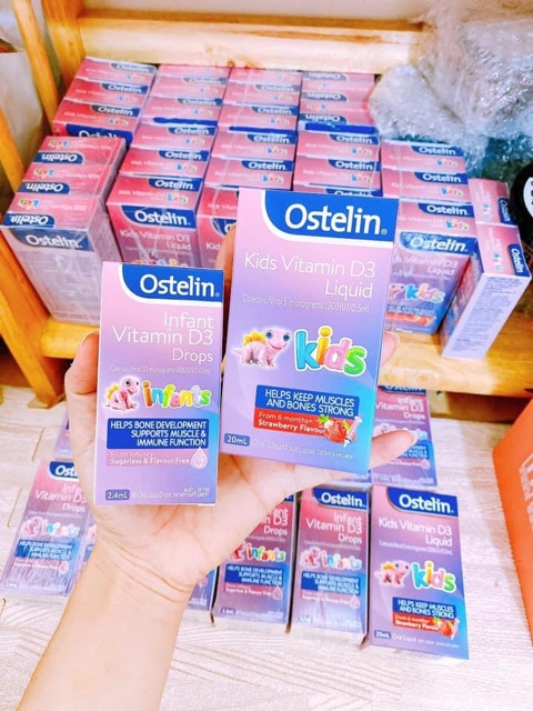 💦 Ostelin Kid Vitamin D3