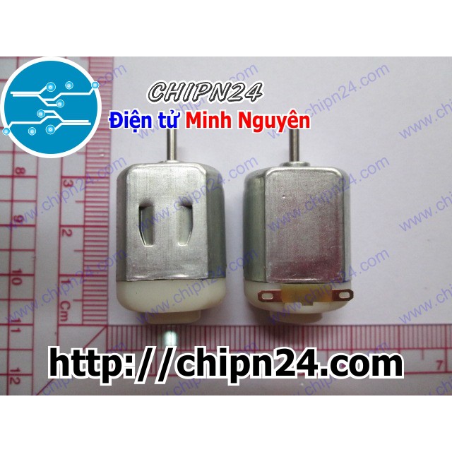 [2 CÁI] Động cơ Mini dẹt 3-6V 130