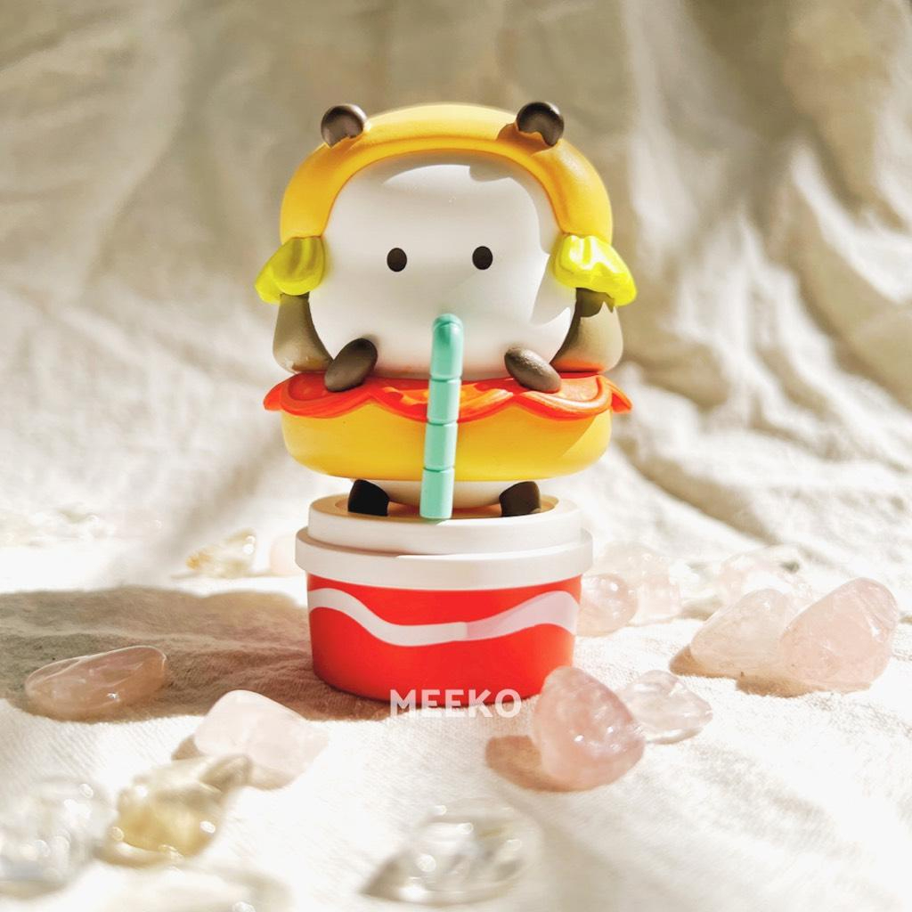 Mô hình Gấu trúc Gachu Decor Picnic sôi động trang trí bàn làm việc  MEEKO