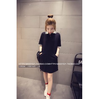 Váy đầm Polo bigsize hở lưng