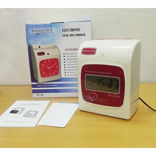 Máy chấm công thẻ giấy Ronald Jack 2200N