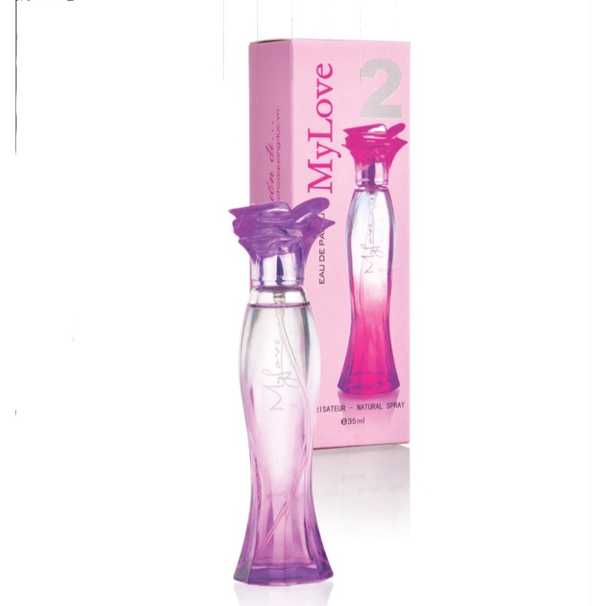 NƯỚC HOA MY LOVE MD 25ML, 35ML, ĐỦ MÀU CTY QUANG ĐỨC.
