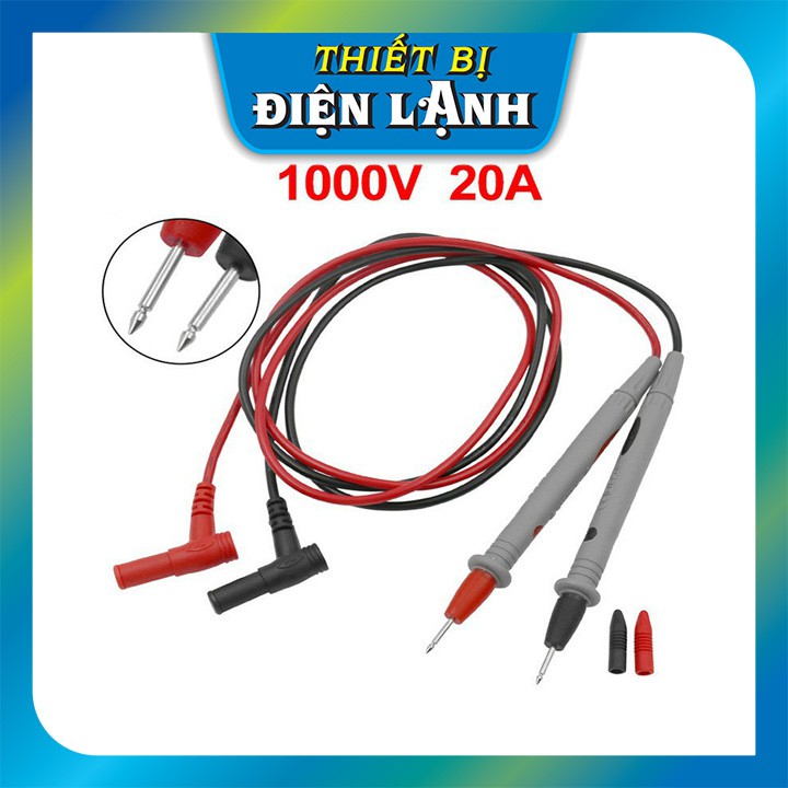 TBĐL Que đo đồng hồ VOM Đầu Kim 1000V-10A ( loại tốt )(P136)