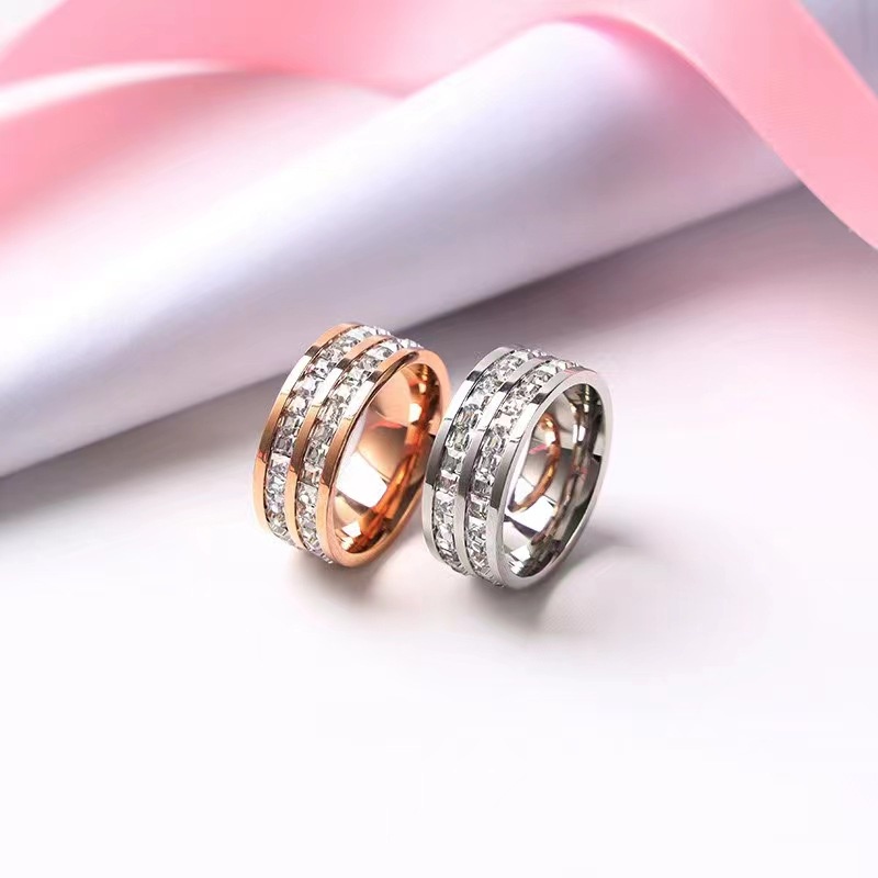 Nhẫn Gucci Signature Dual Ring Full Box ,túi xách 8023 - Khắc tên theo yêu cầu