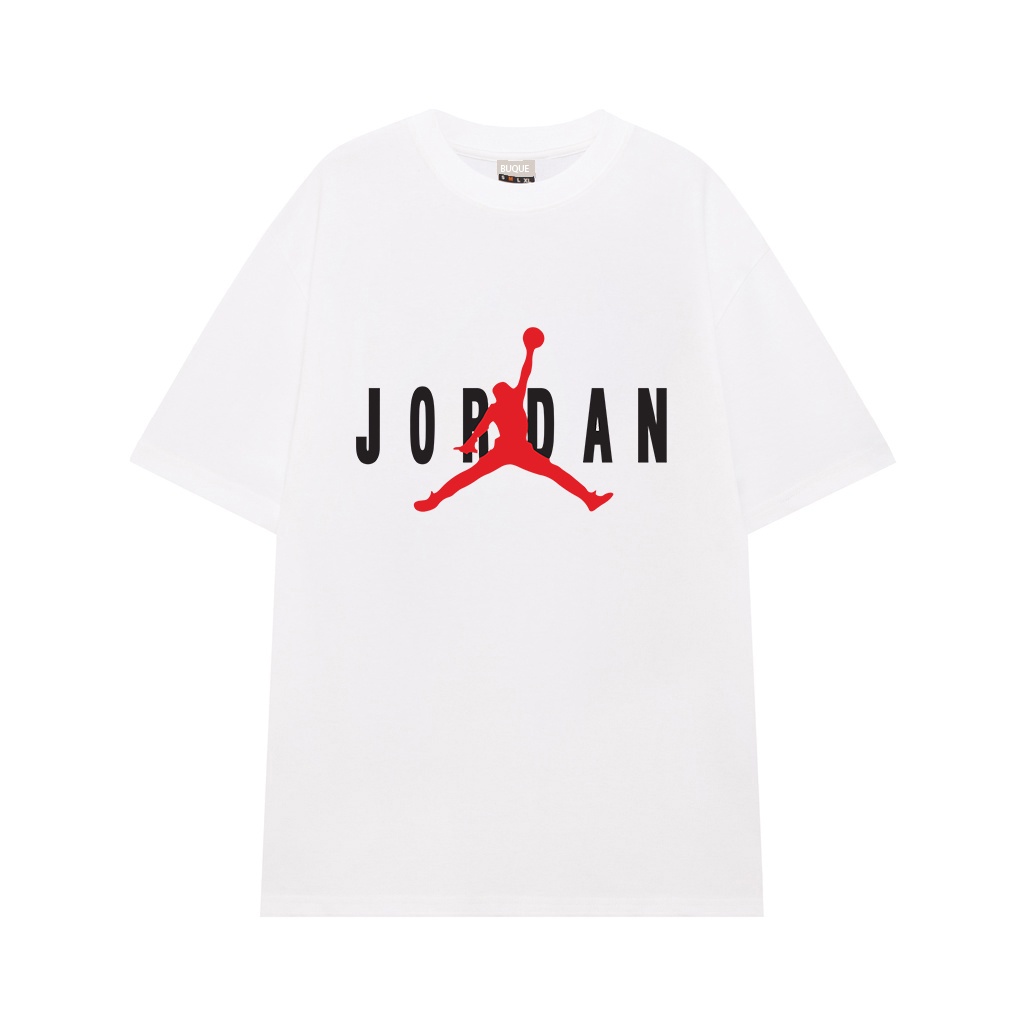 Áo Thun JORDAN 100% Cotton, Áo Phông Form Rộng Unisex Cho Nam Và Nữ. .