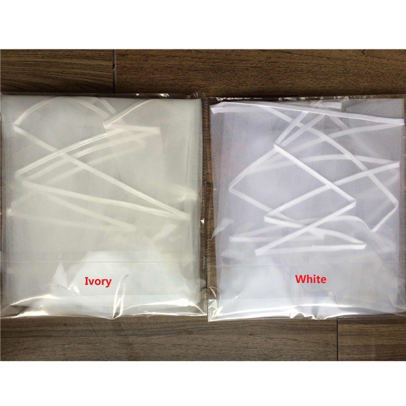 Mạng Che Mặt Vải Tuyn Hai Lớp Dành Cho Cô Dâu