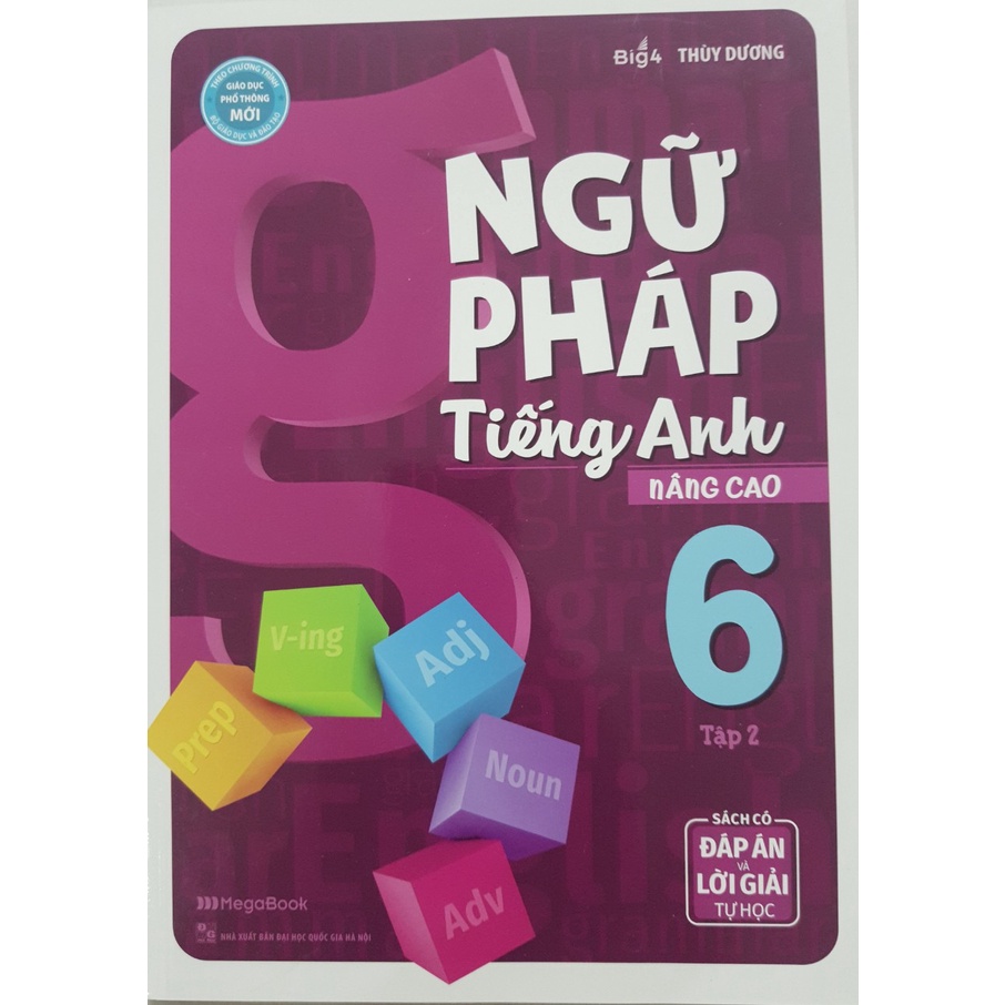 Sách - Ngữ pháp Tiếng Anh nâng cao lớp 6 tập 2