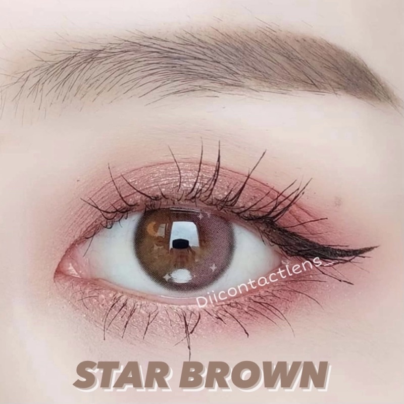 Kính áp tròng STAR BROWN