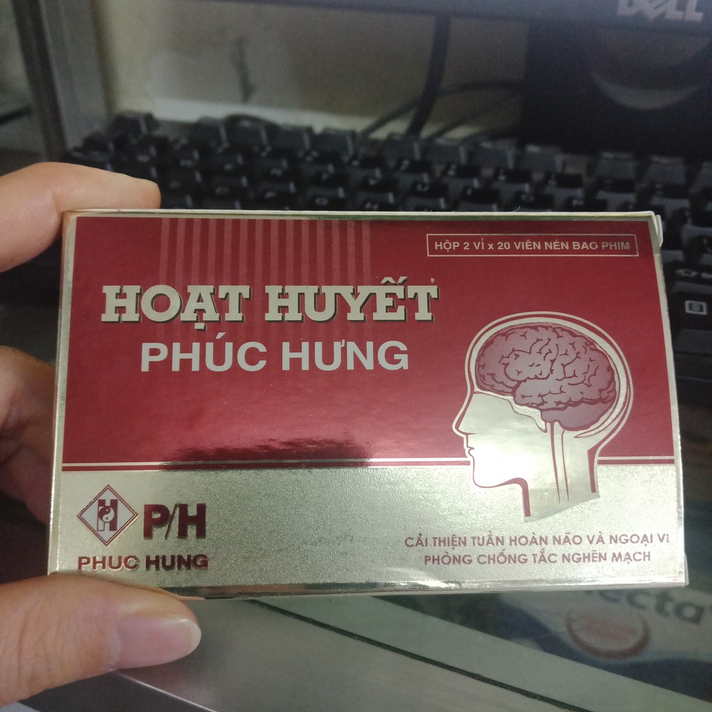 Hoạt huyết phúc hưng hộp 2 vỉ x 20 viên