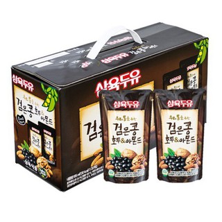 Sữa Hạt Óc Chó Hạnh Nhân Đậu Đen  Hàn Quốc 20 Bịch X 195ml[ HÀNG SẴN _DATE:04.2022]