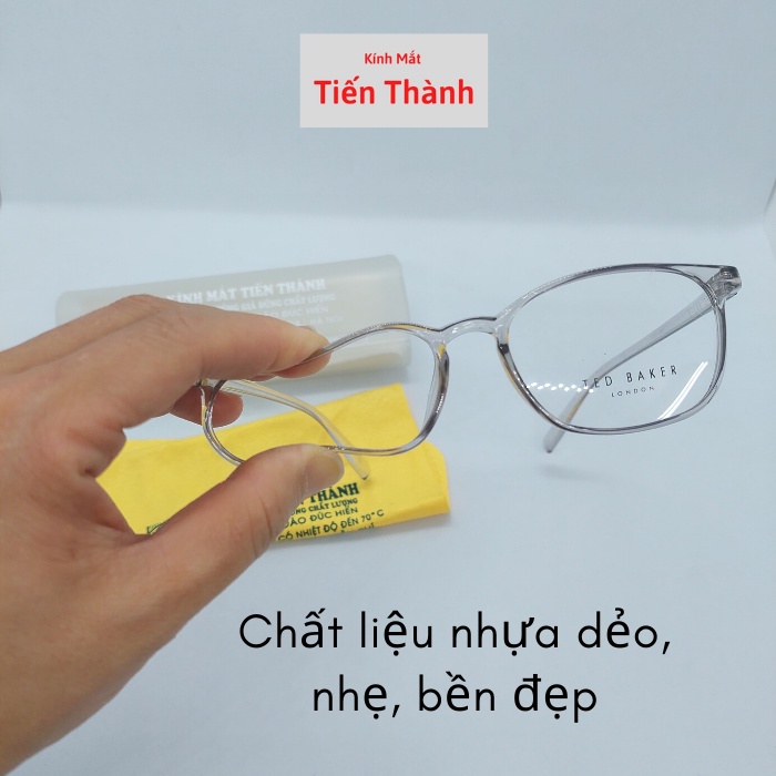 Gọng Nhựa Nam Nữ Dáng Bầu Chất Nhựa Dẻo Bền Nhẹ (Nhận Cắt Kính Cận/Viễn/Loạn Theo Đơn) - Kính Mắt Tiến Thành