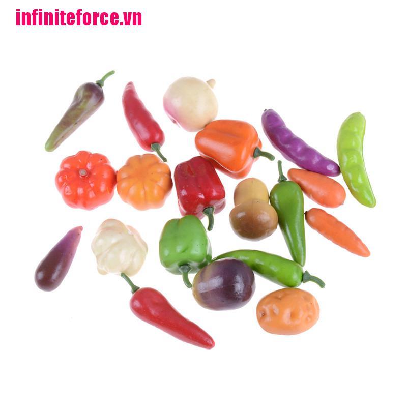 Vn Set 10 Trái Cây Mini Dùng Để Trang Trí Búp Bê