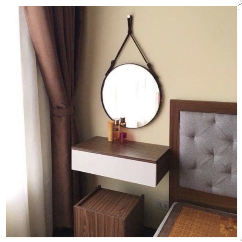 Bàn trang điểm, bàn trang điểm mini treo tường gỗ mdf phủ melamine