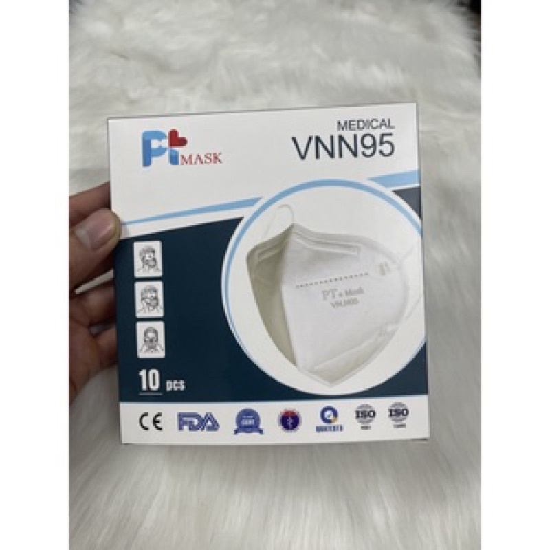 Khẩu trang PT MASK VNN95 hộp 10 cái .