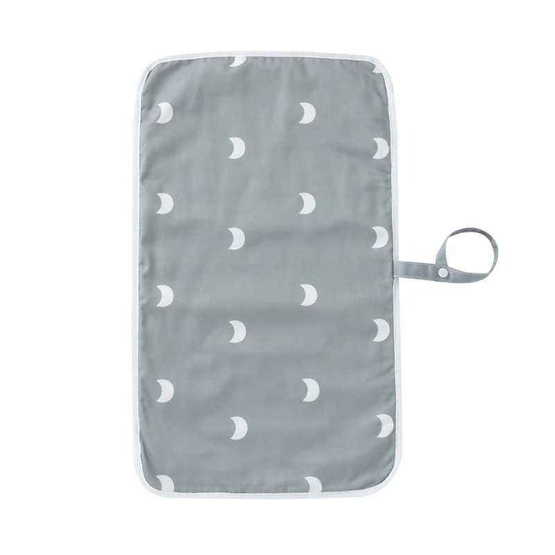 Thảm Lót Thay Tã Chống Thấm Nước Thoáng Khí Gấp Gọn Tiện Dụng Cho Bé 0-36 Tháng Tuổi