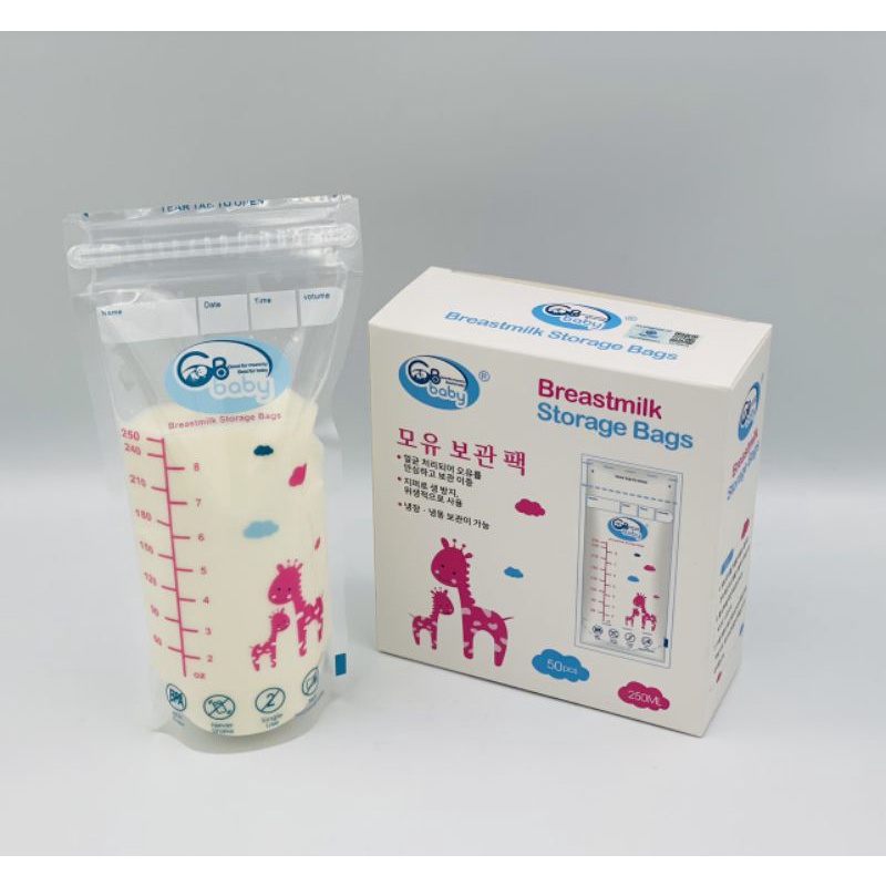 Túi đựng sữa Gb - baby 50 miếng (chính hãng)