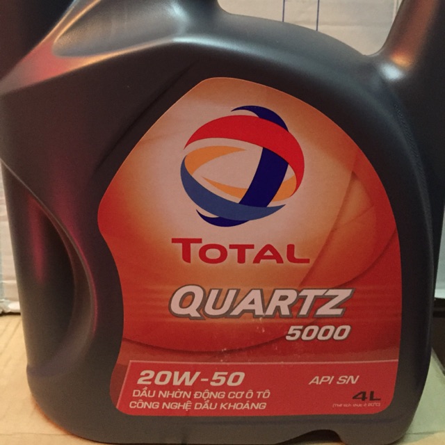 Nhớt Total Quart 5000 20W50