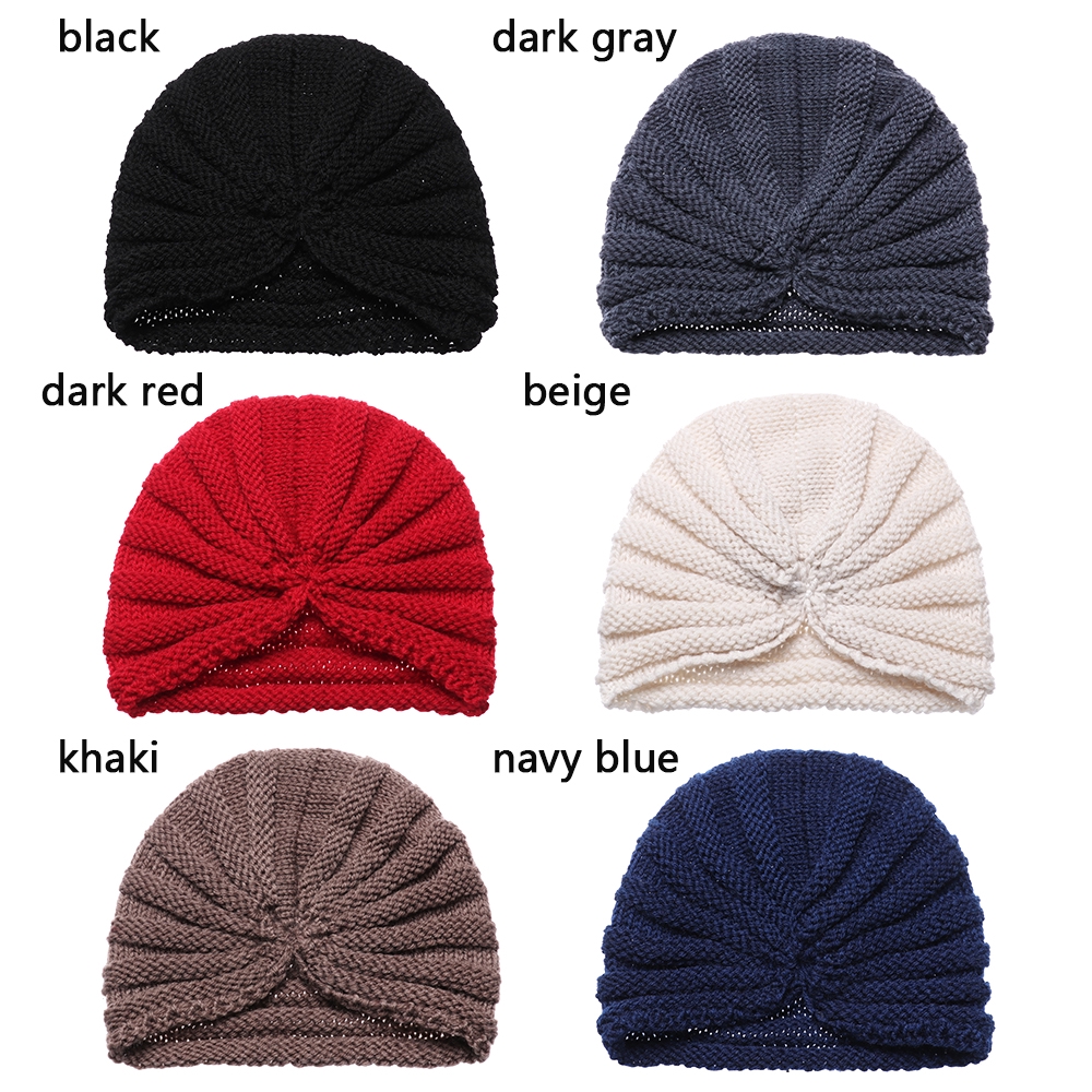 Mũ Len Trùm Đầu Phong Cách Ấn Độ Thời Trang Nữ Tính