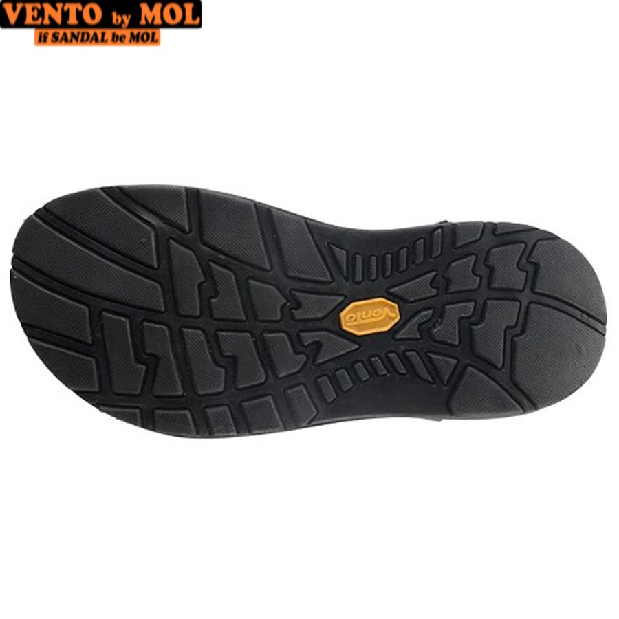 Giày Sandal Vento Nam VNXK Xỏ Ngón Kiểu Classic Quai Dù Đế Cao Su Bền Êm Màu Đen Mã NV65