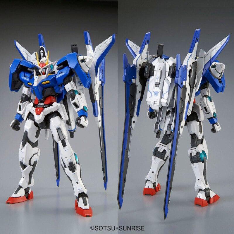 [Freeship - Hàng co sẵn] Mô Hình Gundam MG GN-0000 + GNR-010/XN 00 XN Raiser Tỉ Lệ 1/100 Bandai