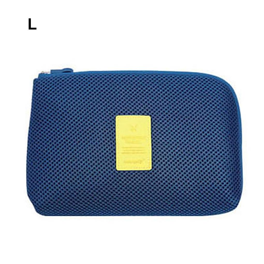 Túi Đựng Pin Sạc Dự Phòng Điện Thoại Di Động Chống Sốc Có Khóa Kéo Sắp Xếp Gọn Gàng Cho Hoạt Động Ngoài Trời