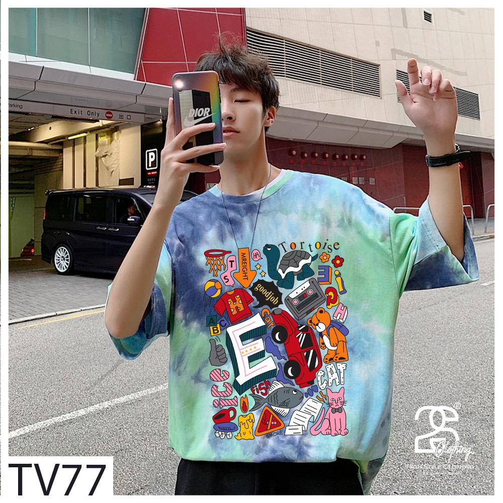 Áo Phông Trắng Nam Form Rộng 2s Clothing Áo Thun Nam Basic Tee Oversize Cotton Giá Rẻ In Hình Thời Trang Cá Tính TV77 | BigBuy360 - bigbuy360.vn