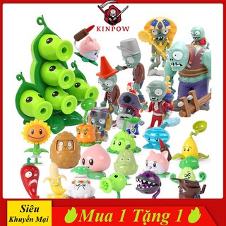 Đồ chơi plants vs zombies hoa quả nổi giận kinpow nhiều nhân vật cho bé sắp xếp đội hình chiến đấu