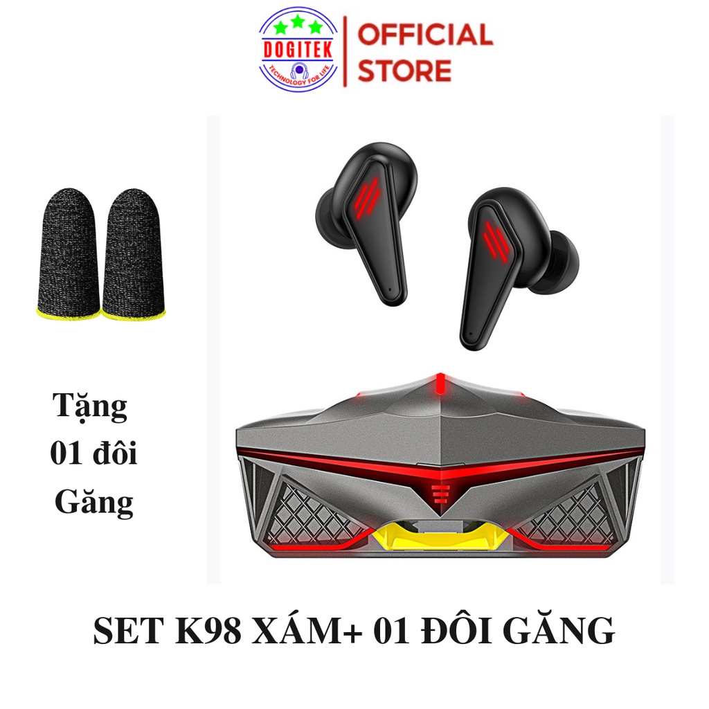Tai nghe Gaming không dây DOGITEK BTMV08 MARVEL BLACK PANTHER có ANC và ENC vỏ kim loại và nắp bật