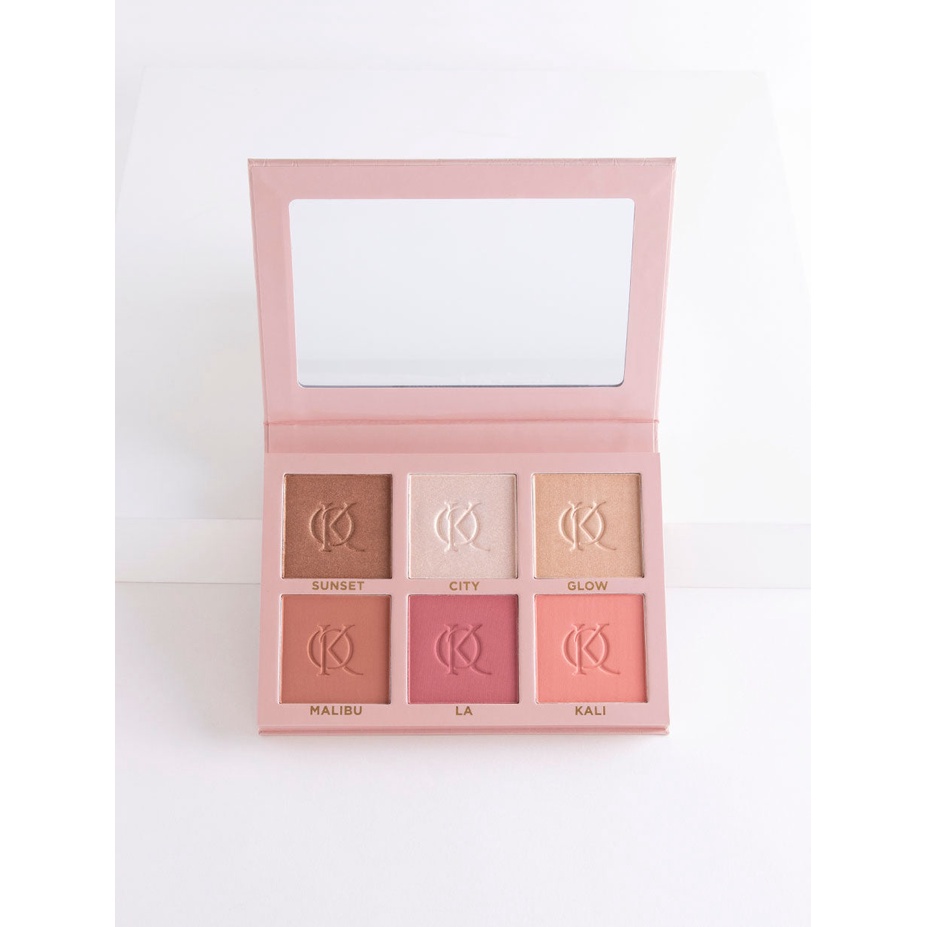 Bảng phấn má và highlight Kenia Ontiveros Beauty BLUSH AND SHINE KIT